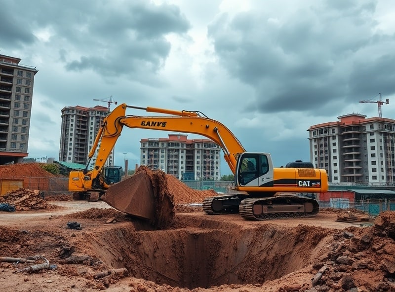 Разработка котлованов